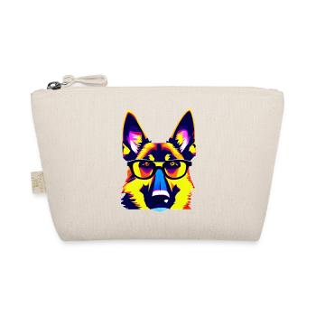 Hunde Hundehalter Schäferhund Hundeliebe Hund - Bio-Täschchen - Natur - Vorne