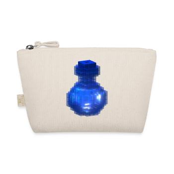 Blaues Gothic Halloween Secret Potion Bottle T-Shirt - Bio-Täschchen - Natur - Vorne