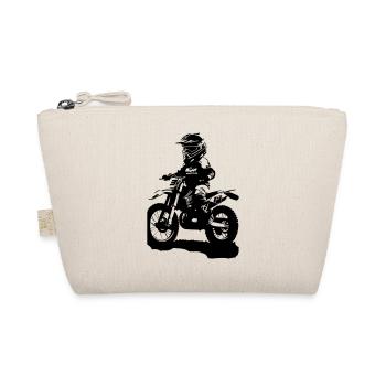 MOTORCYCLE CHILD - Organic Pouch - nature - Front