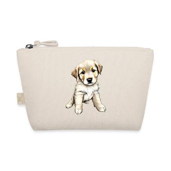 Golden Retriever Dog Puppy Dog Owner Dogs - Organic Pouch - nature - Front