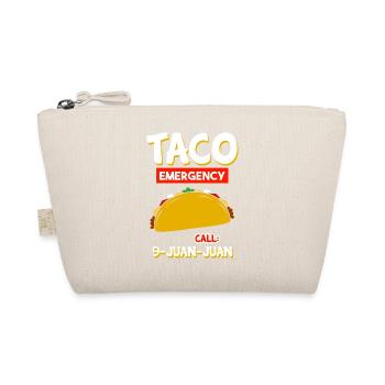 Taco Tortilla Corn Mexico Food I Gift - Organic Pouch - nature - Front