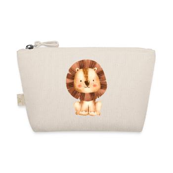 cute little lion - Organic Pouch - nature - Front