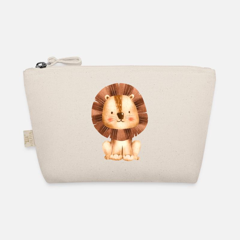 cute little lion Organic Pouch