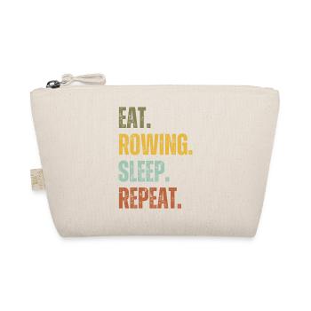 EAT ROWING SLEEP REPEAT - Organic Pouch - nature - Front