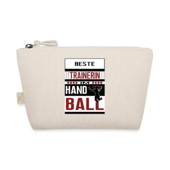 Beste Handball Trainerin Danke Handballtrainerin - Bio-Täschchen - Natur - Vorne