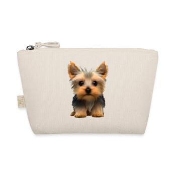 Chien propriétaire du chien Yorkshire Terrier chiot - Trousse biologique - nature - Devant