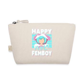 Happy Femboy - Bio-Täschchen - Natur - Vorne