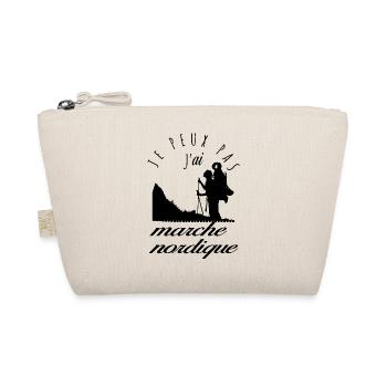 Je suis occupé(e) à faire de la marche nordique - Trousse biologique - nature - Devant