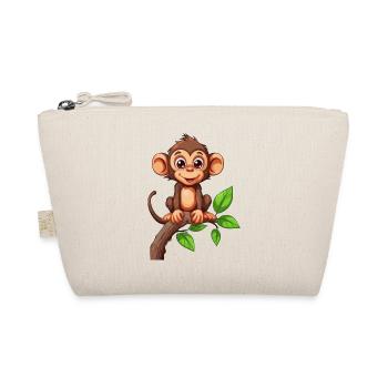 Playful Jungle Jive Monkey - Organic Pouch - nature - Front
