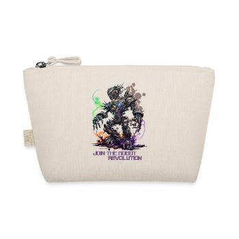 Join the Robot Revolution! - Organic Pouch - nature - Front