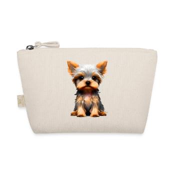 Dog Owner Yorkshire Terrier Puppy Dog - Organic Pouch - nature - Front