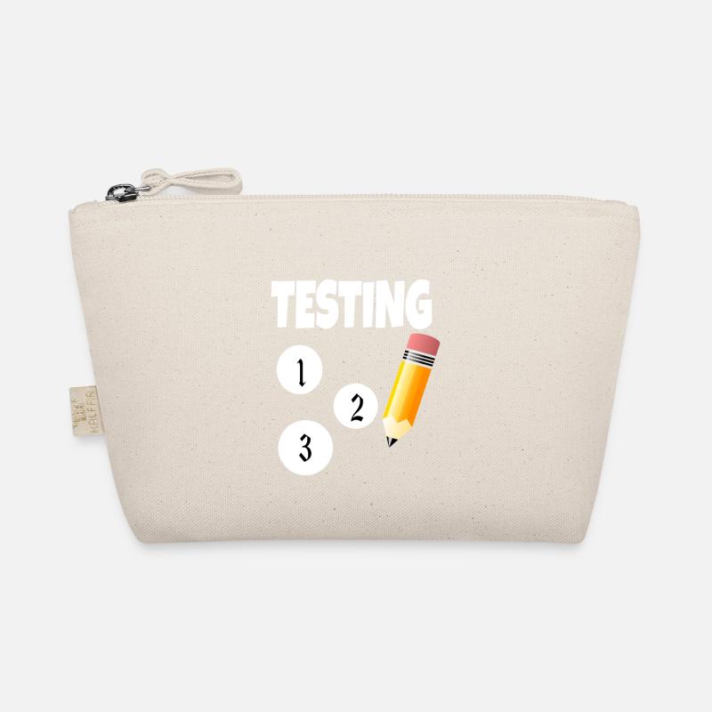 Test 123 mit Bleistift Bio-Täschchen