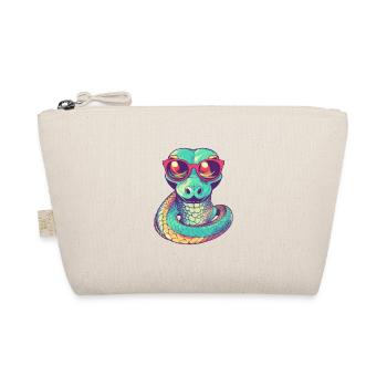 Kas the snake - Organic Pouch - nature - Front