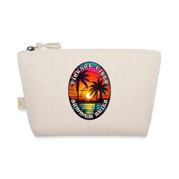Vintage Vibes and Summer Skies - Organic Pouch - nature - Front