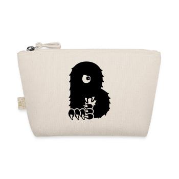 Monster Buchstabe B - Bio-Täschchen - Natur - Vorne