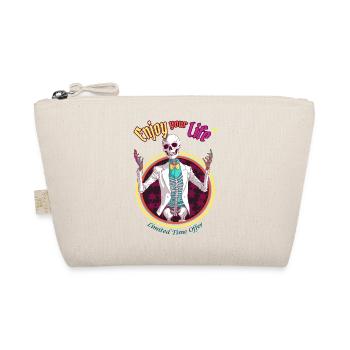 Enjoy your Life - Organic Pouch - nature - Front