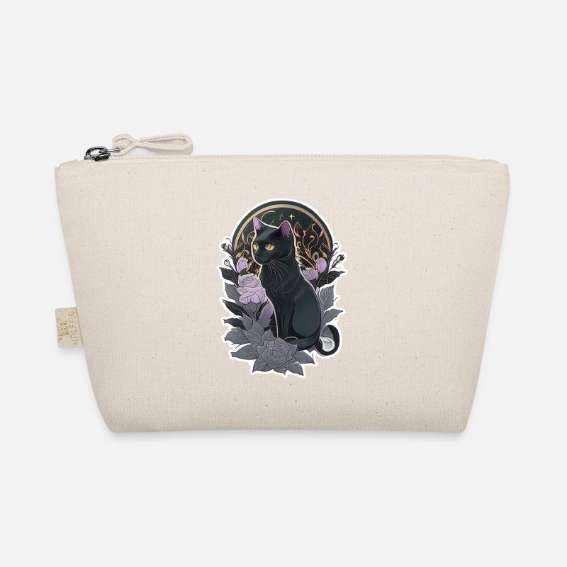 chat noir style gothique Trousse biologique
