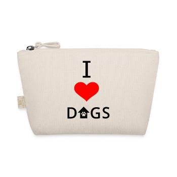 Dog Hund - Bio-Täschchen - Natur - Vorne