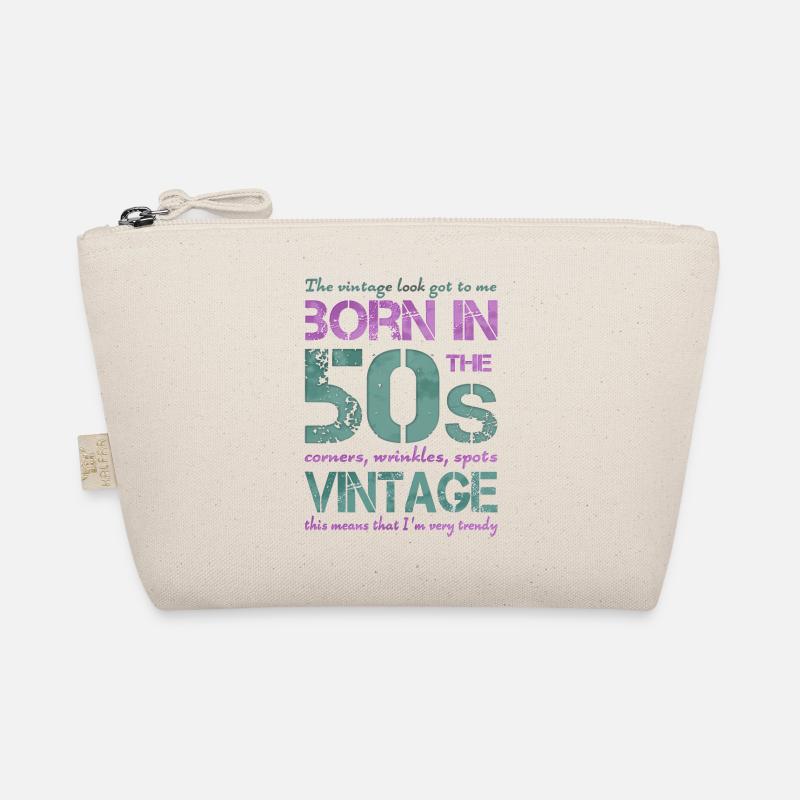 Fifties 50th 50s 50s Organic Pouch
