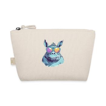 Rina the rhinoceros - Organic Pouch - nature - Front