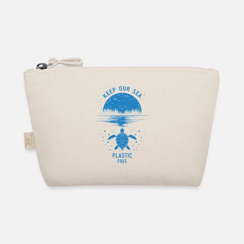 Keep Our Sea Plastic Free Organic Pouch