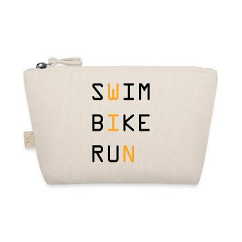 Triathlon Natation Bike Run Marathon - Trousse biologique - nature - Devant