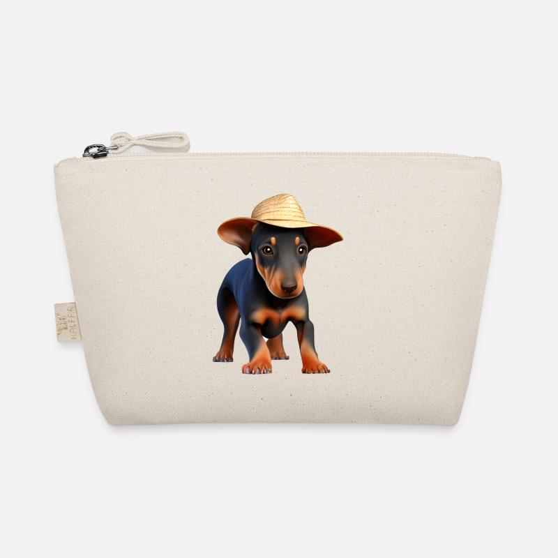 Dobermanntrainer Hund Dobermannwelpe Dobermann Bio-Täschchen