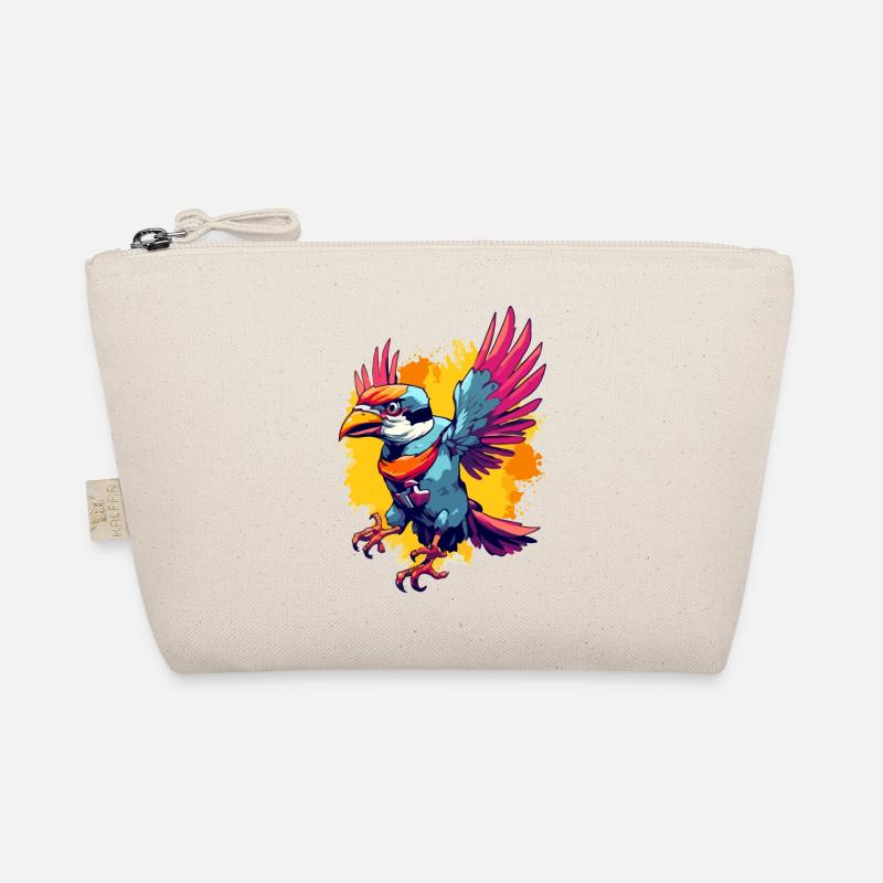 Pilu, der bunte Vogel Bio-Täschchen