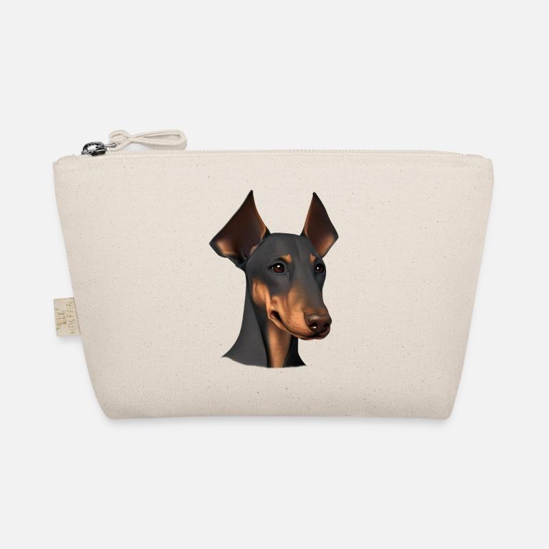 Dobermann Dobermannwelpe Hund Dobermanntrainer Bio-Täschchen
