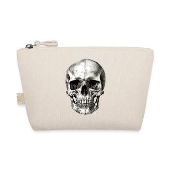 Pencil skull n°2 - Organic Pouch - nature - Front