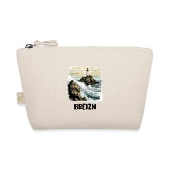 Bretonischer Leuchtturm - Bio-Täschchen - Natur - Vorne