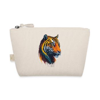 Tiger I Raubkatze des Dschungels I Geschenk - Bio-Täschchen - Natur - Vorne