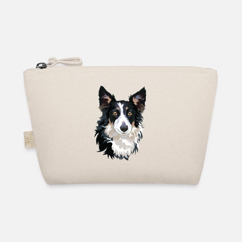 Border Collie Bio-Täschchen