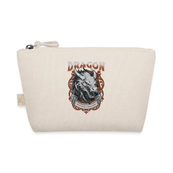 Dragon Fantasy Magic Mysticism Creature Animal Vintage - Organic Pouch - nature - Front