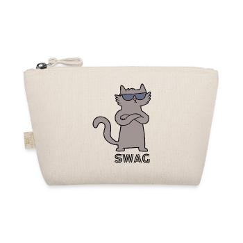 Swag Cat - Organic Pouch - nature - Front