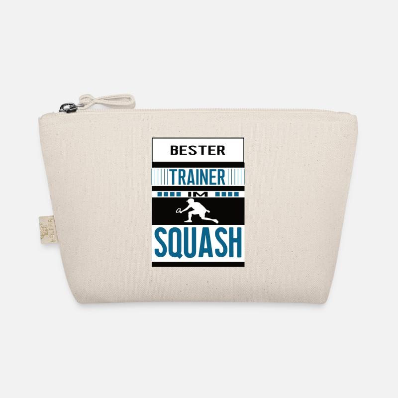 Squash Trainer bester Squashtrainer Racket Padel Bio-Täschchen