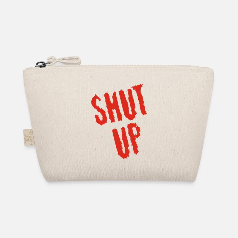 Be quiet! (red) Organic Pouch