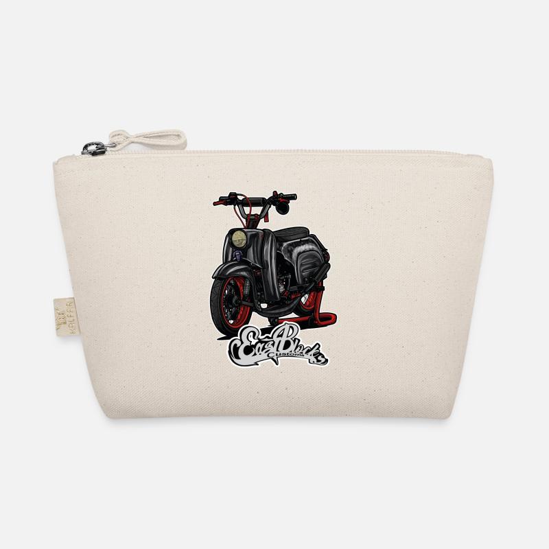 Schwalbe (black) // Illustration Bio-Täschchen