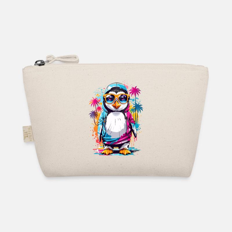 Coole Pinguin Bio-Täschchen