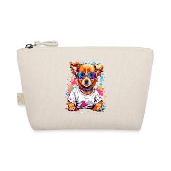 Chien cool - Trousse biologique - nature - Devant