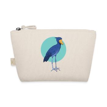 Schuhschnabel Vogel Ornithologe Wald I Geschenk - Bio-Täschchen - Natur - Vorne