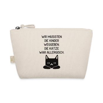 Wir mussten die Kinder weggeben, Katze allergisch! - Bio-Täschchen - Natur - Vorne