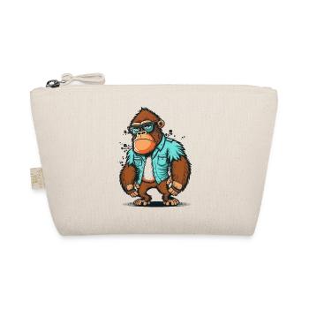 Geek Out, Gorilla! - Organic Pouch - nature - Front