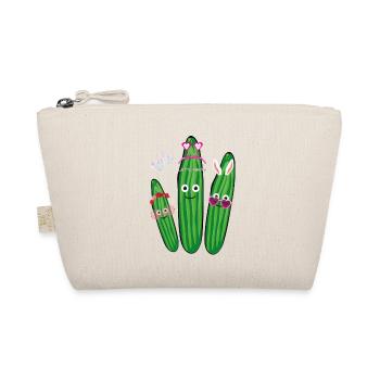 Lapin, lapin, concombre,bande dessinée,Cœurs, fête - Trousse biologique - nature - Devant