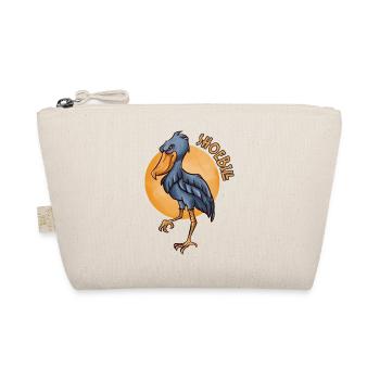 Schuhschnabel Vogel Ornithologe Wald I Geschenk - Bio-Täschchen - Natur - Vorne