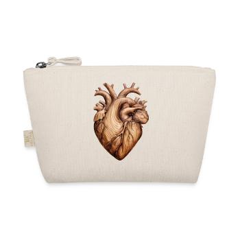 Coeur en bois - Trousse biologique - nature - Devant