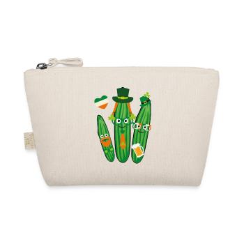 Iren,Irland,st.patricks day,gurken, Gurke - Bio-Täschchen - Natur - Vorne