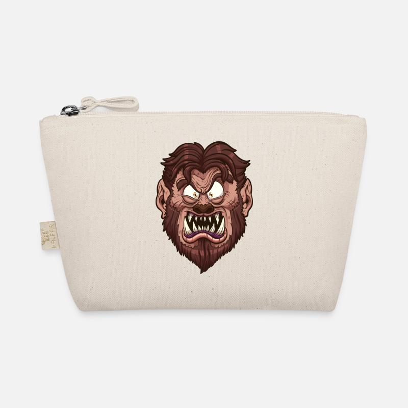 Werewolf Face Organic Pouch