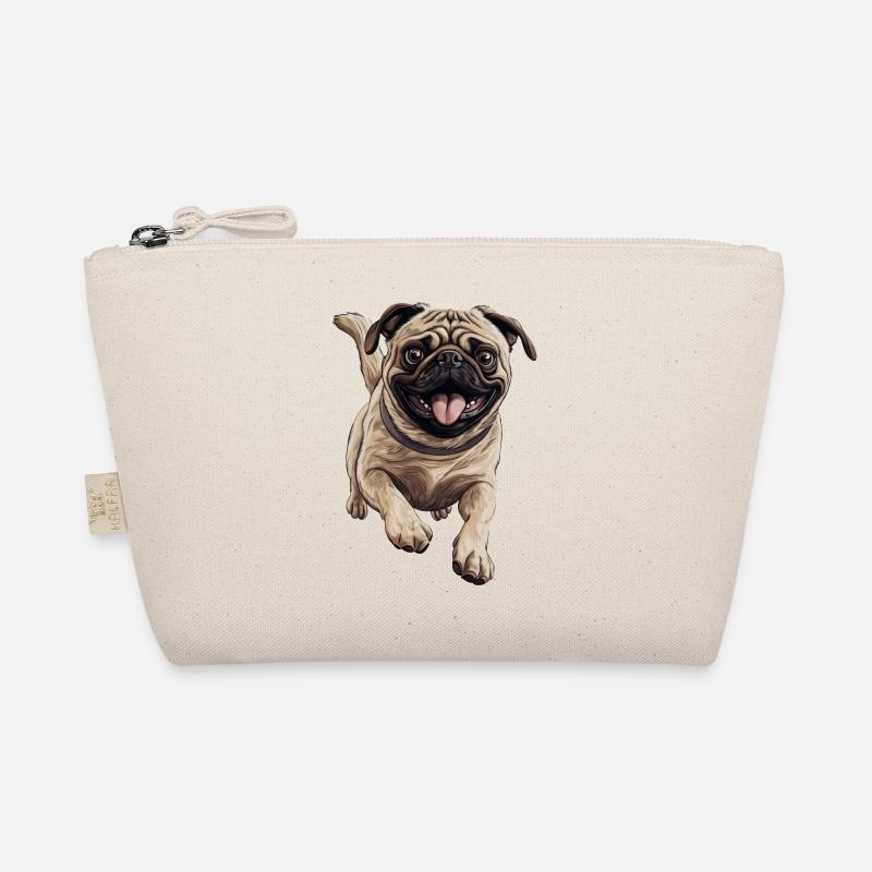 Pug sprints Organic Pouch