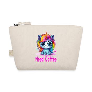 Mignon licorne Besoin de conception de café pour tout le monde - Trousse biologique - nature - Devant